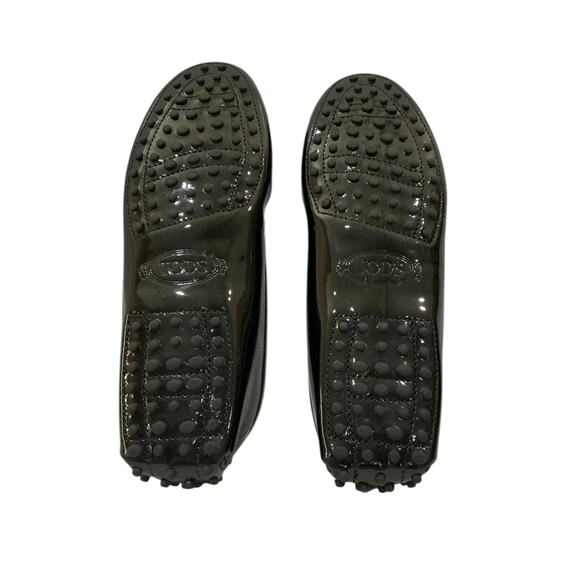 Tod’s City Gommino Patent Leather Loafers Black Size 38.5 Italy / 8.5 US - Picture 13 of 13